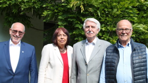 Seniorenbeirat. v.l.: Thomas Emser, Gabriele Ungers, Lothar Arnold und Berthold Bahner