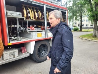 Véhicules de pompiers de Sarrebruck à Kowel 