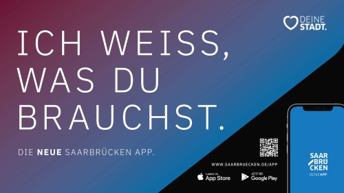 Deine Stadt – Deine App Plakatmotiv: Ich weiß, was du brauchst